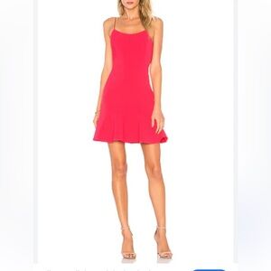 Evan-Picone Dress Women Watermelon Fit Flare Cocktail Ocassion size 10P Holiday